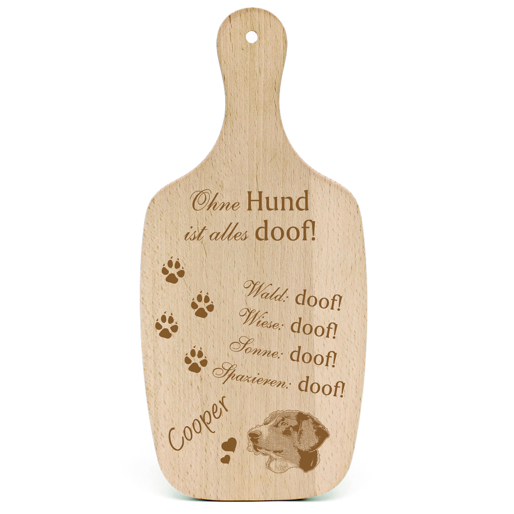 Deko Hundeschild Geschenk Hund Entlebucher Sennenhund  -...alles Doof-