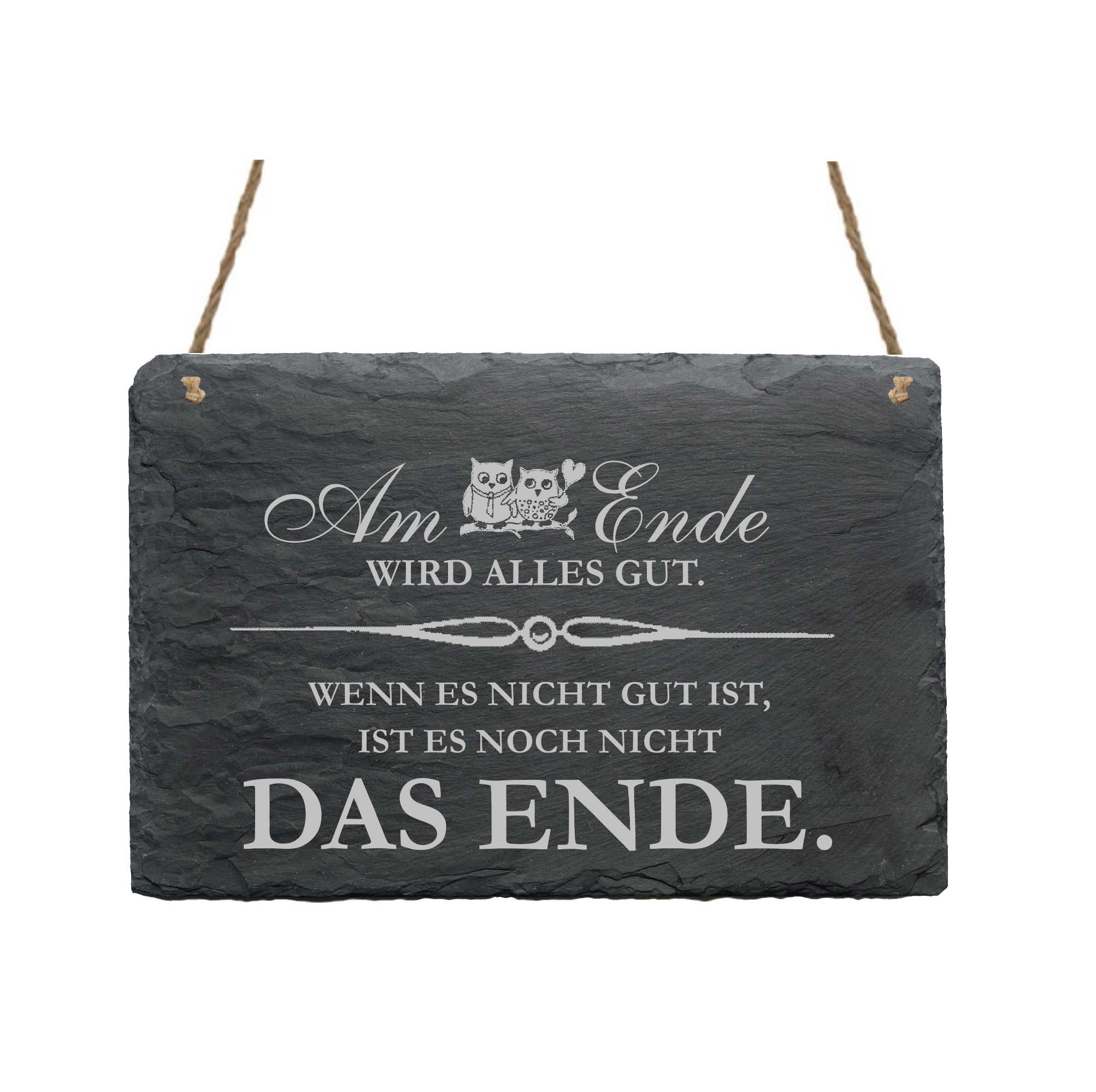 « Am Ende wird alles gut... » Eulen-Liebespaar