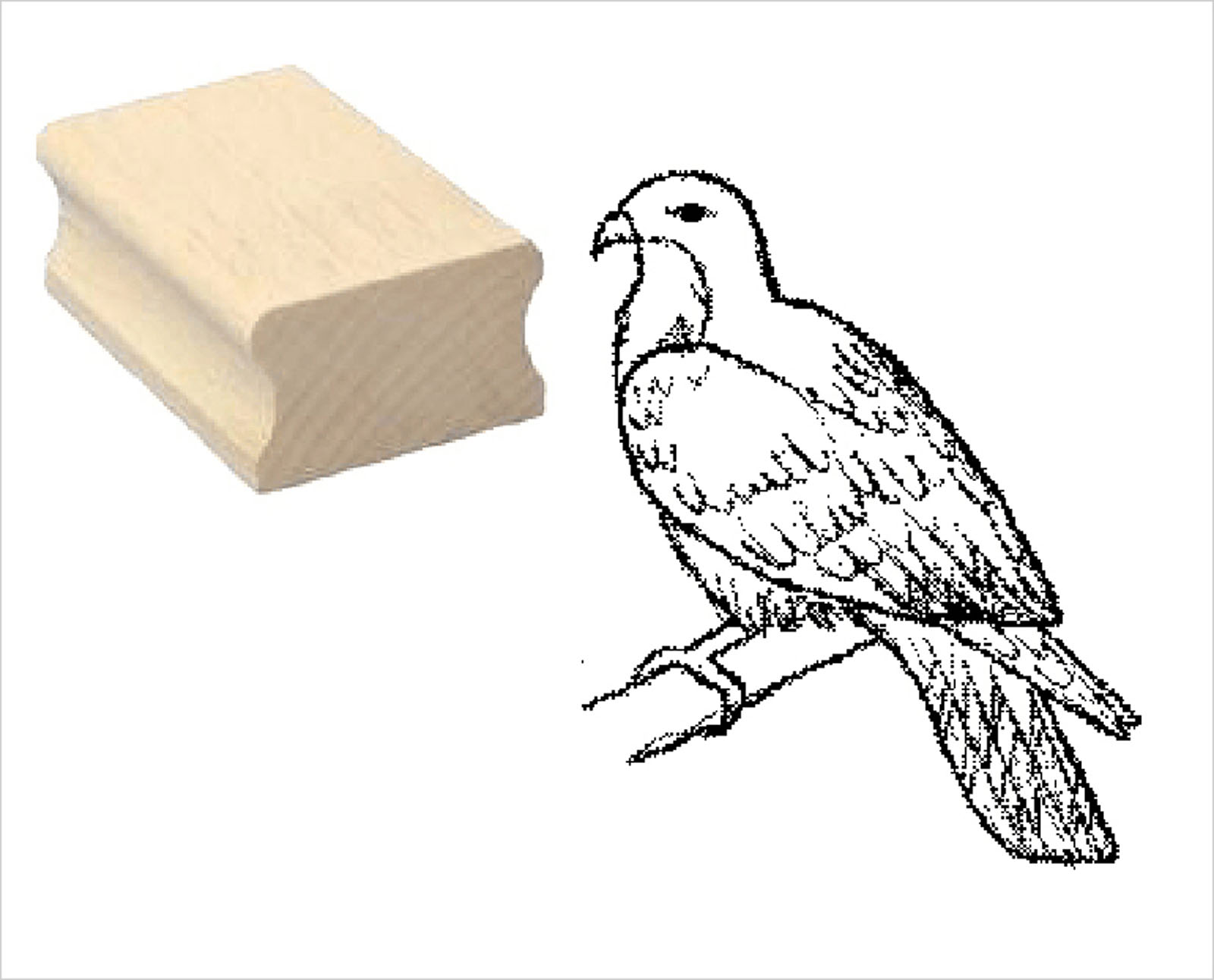 Motivstempel « BUSSARD »