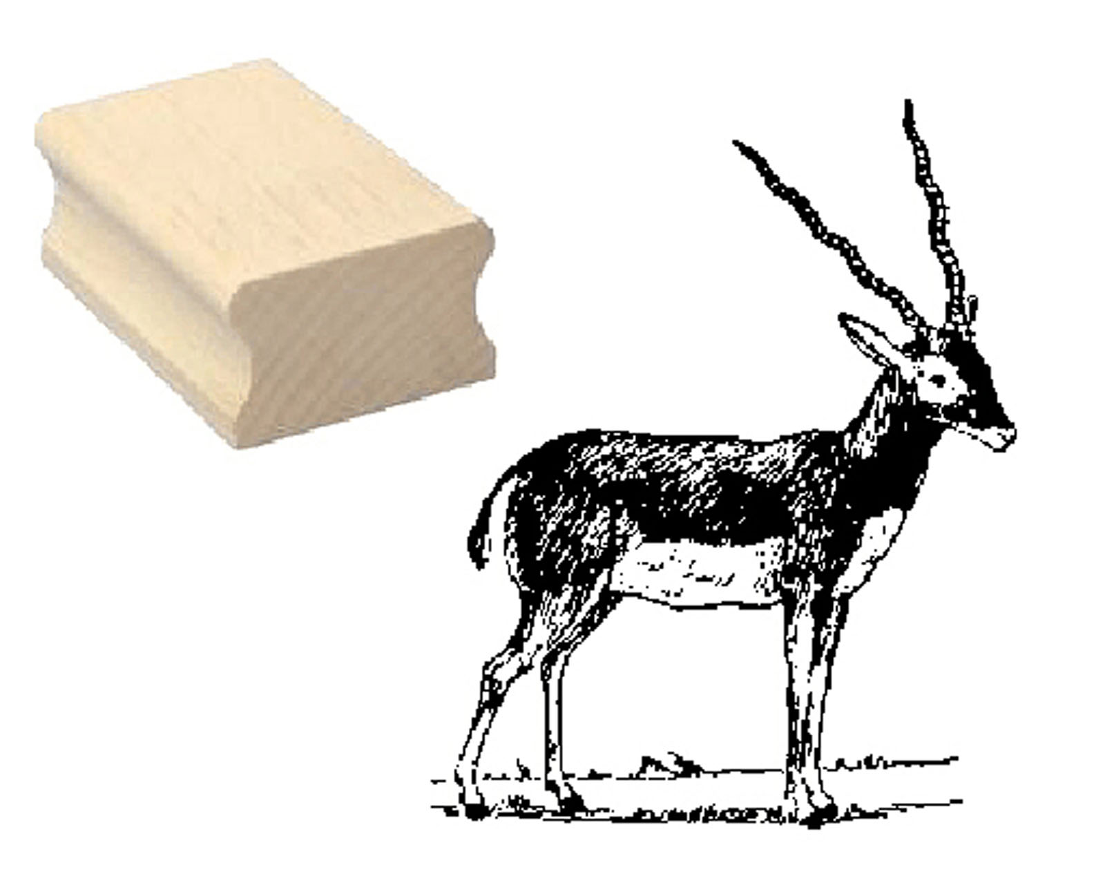 Motivstempel « ANTILOPE »