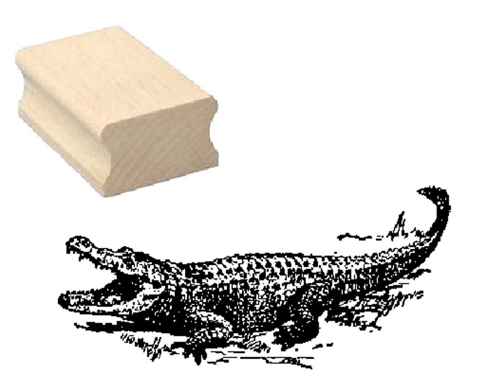 Motivstempel « ALLIGATOR 02 »