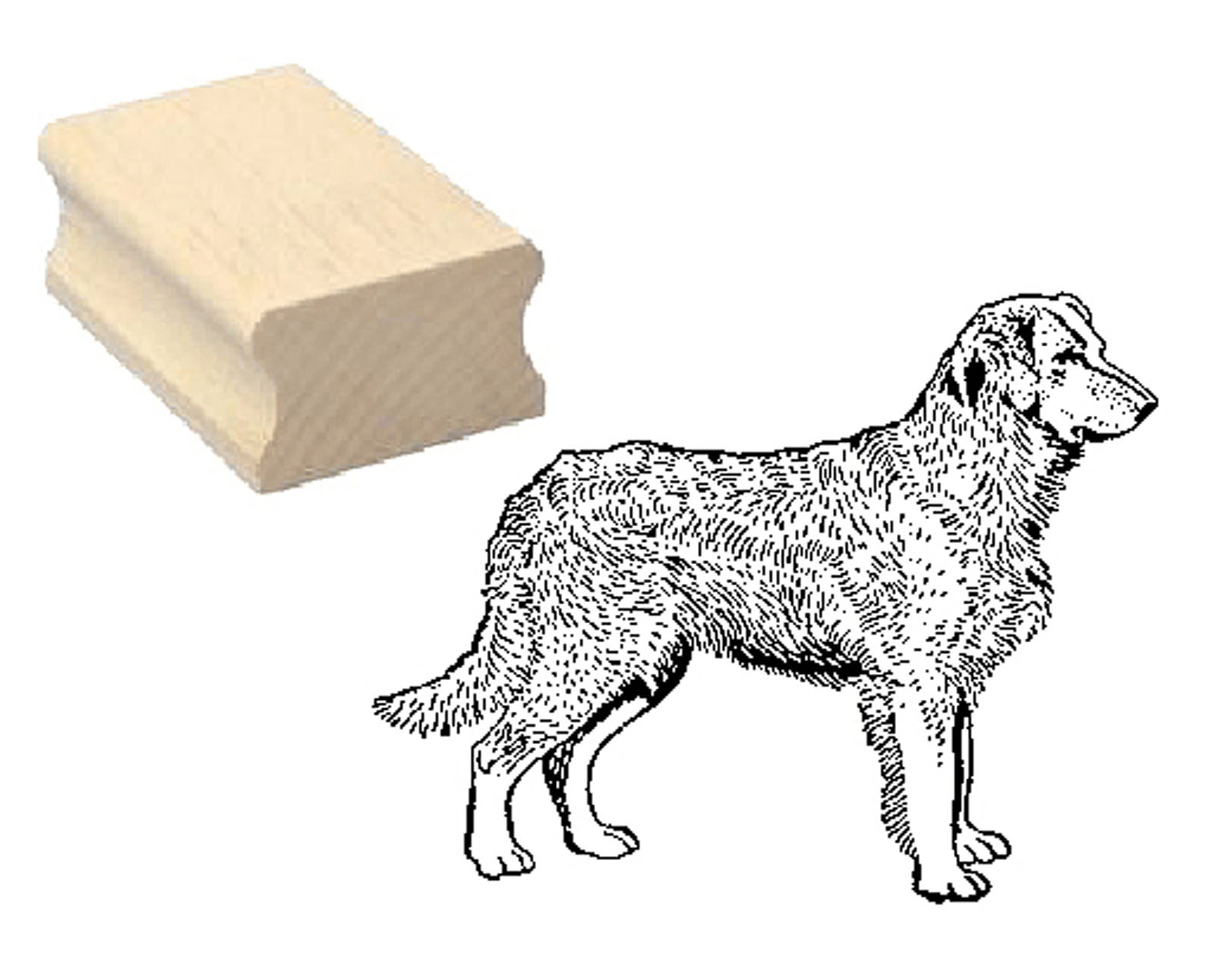 Motivstempel « GOLDEN RETRIEVER 01 » Hund