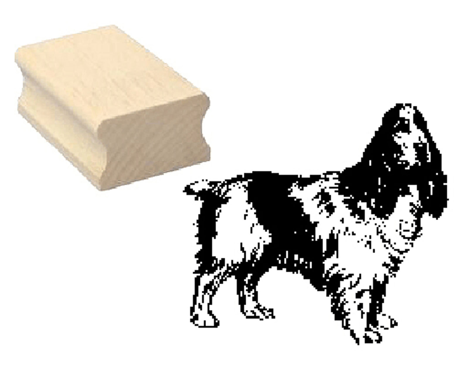 Motivstempel « ENGLISH COCKER SPANIEL 01 » Hund