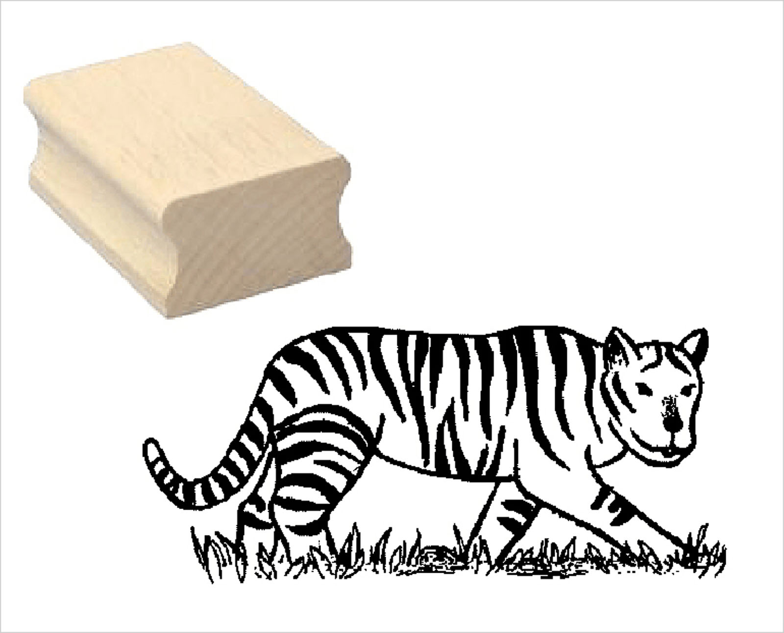 Motivstempel « TIGER 01 »