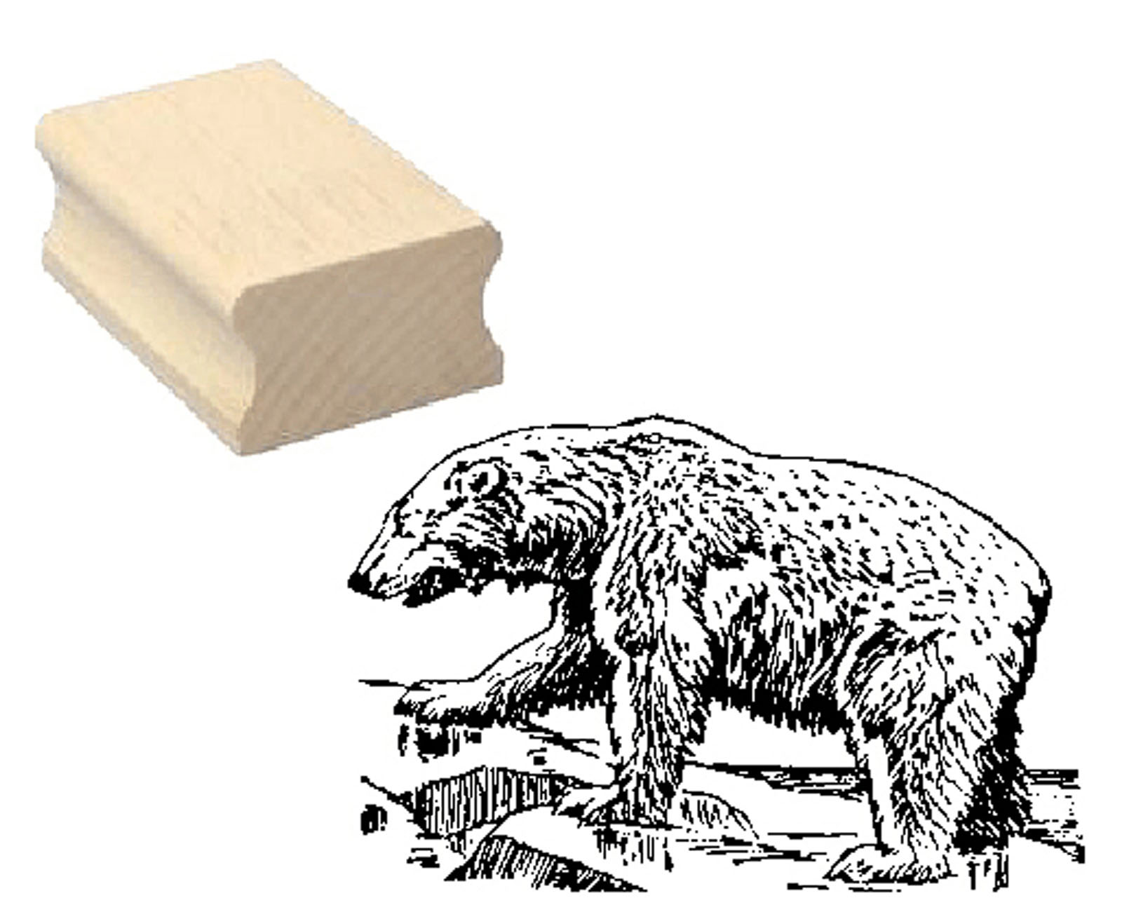 Motivstempel « EISBÄR 03 »