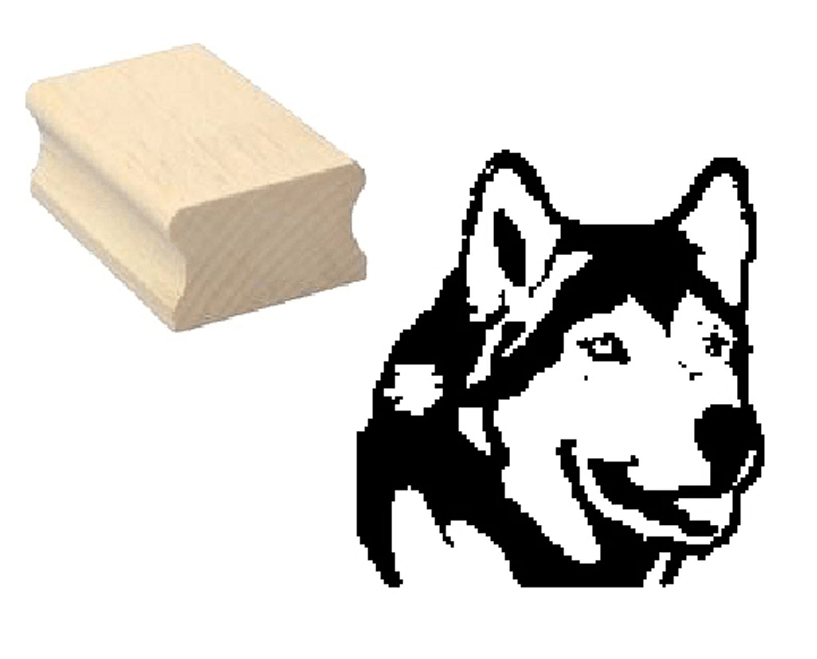 Motivstempel « ALASKAN MALAMUTE » Hund