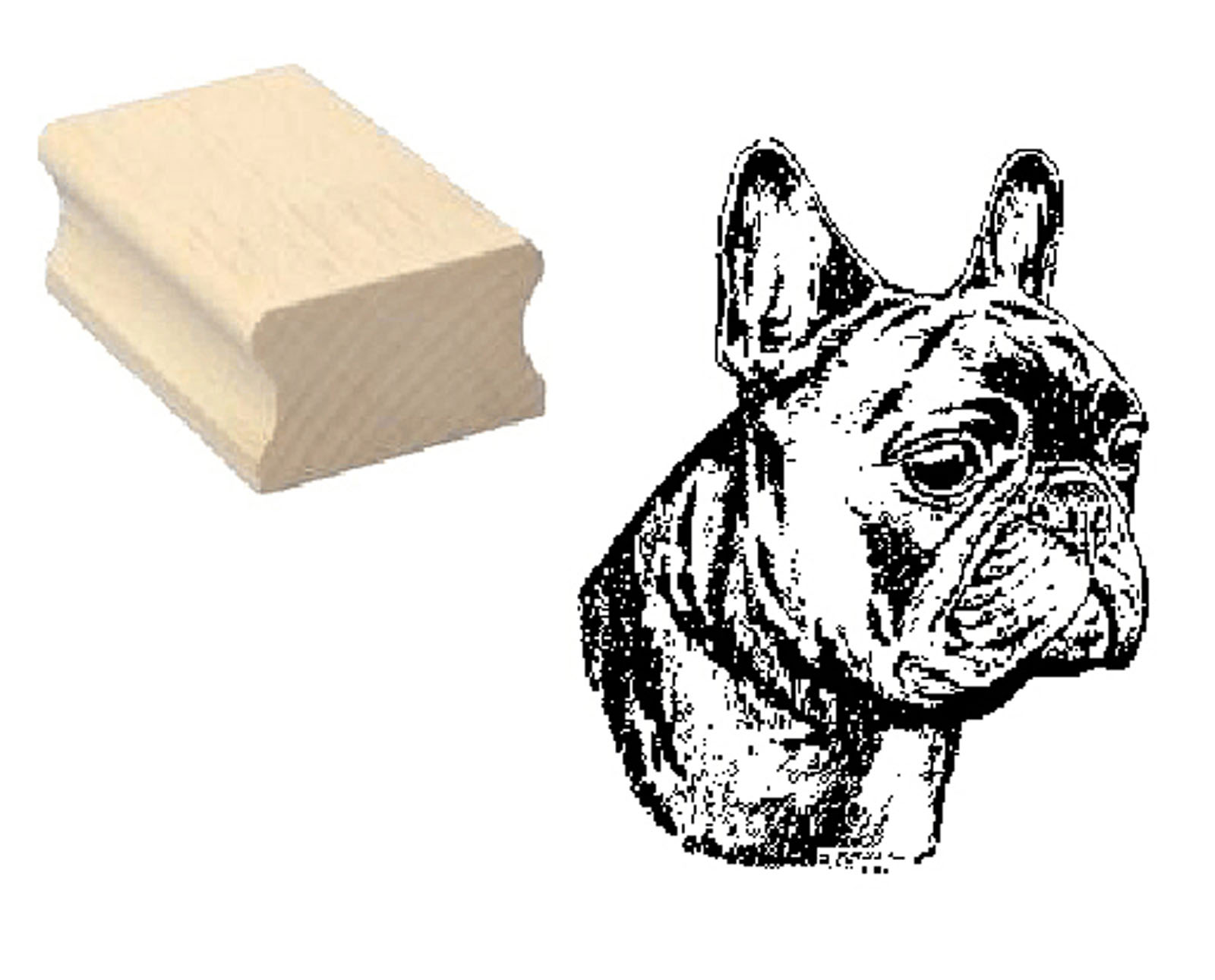 Motivstempel « FRANZÖSISCHE BULLDOGGE » Hund