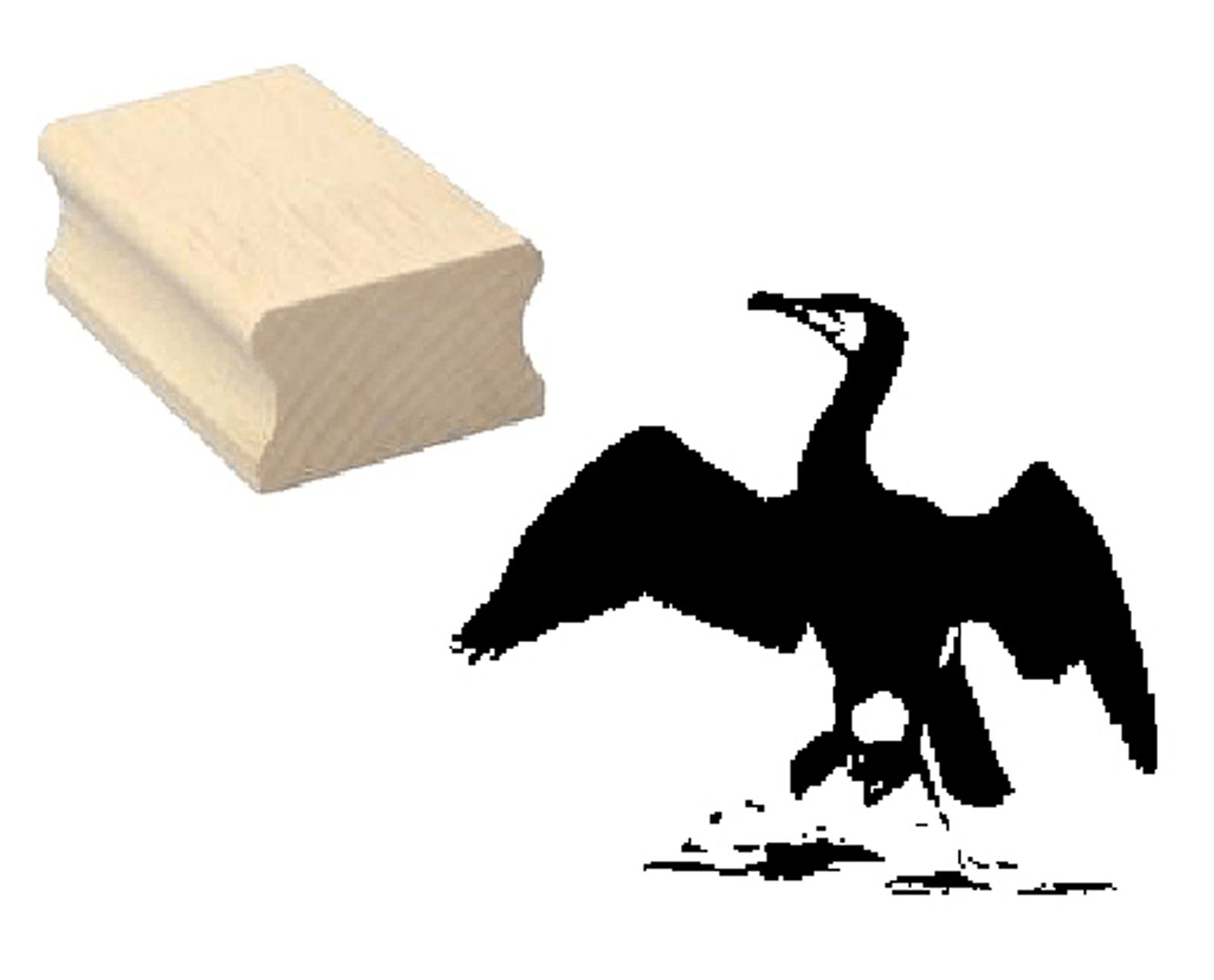 Motivstempel « KORMORAN »