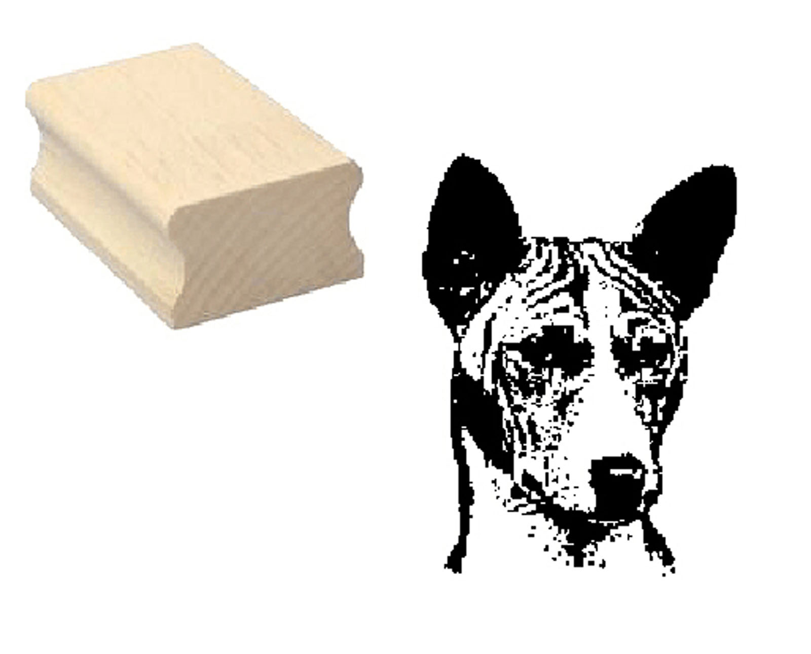 Motivstempel « BASENJI » Hund