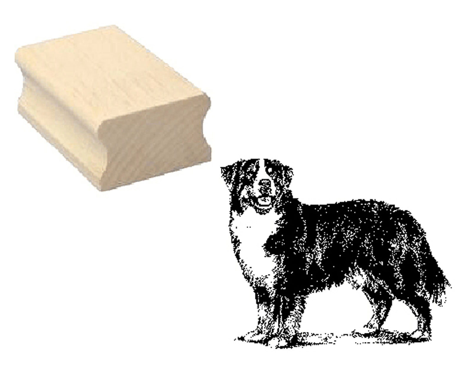 Motivstempel « BERNER SENNENHUND 01 » Hund