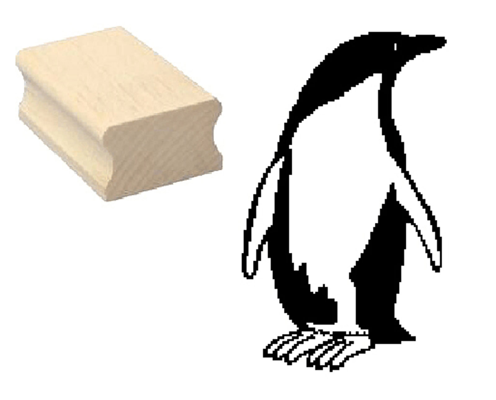 Motivstempel « PINGUIN 01 »