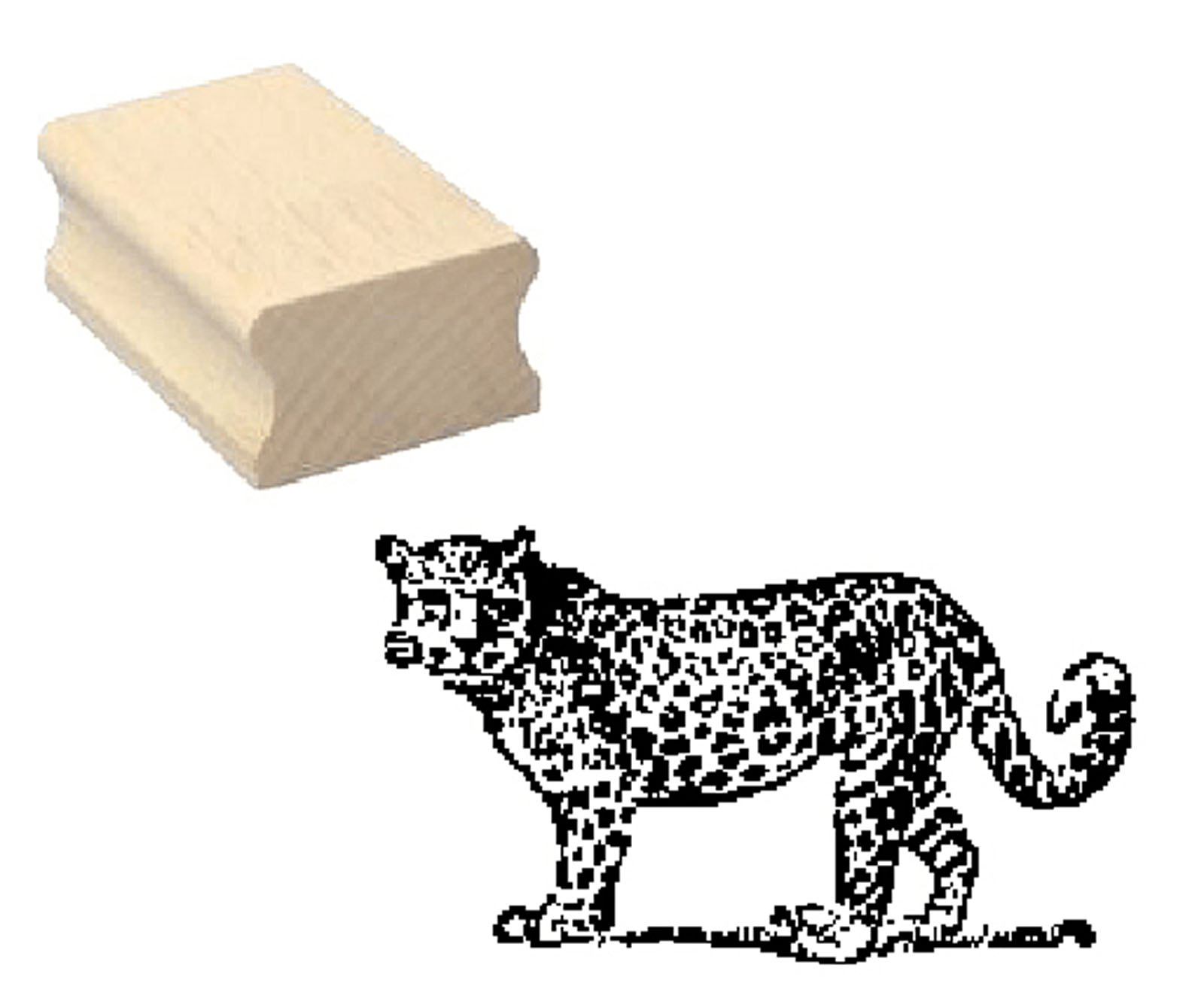 Motivstempel « LEOPARD 01 »