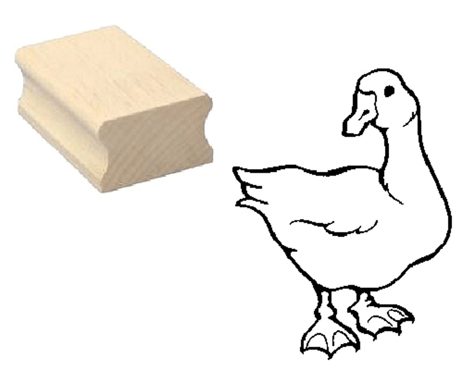 Motivstempel « Gans »