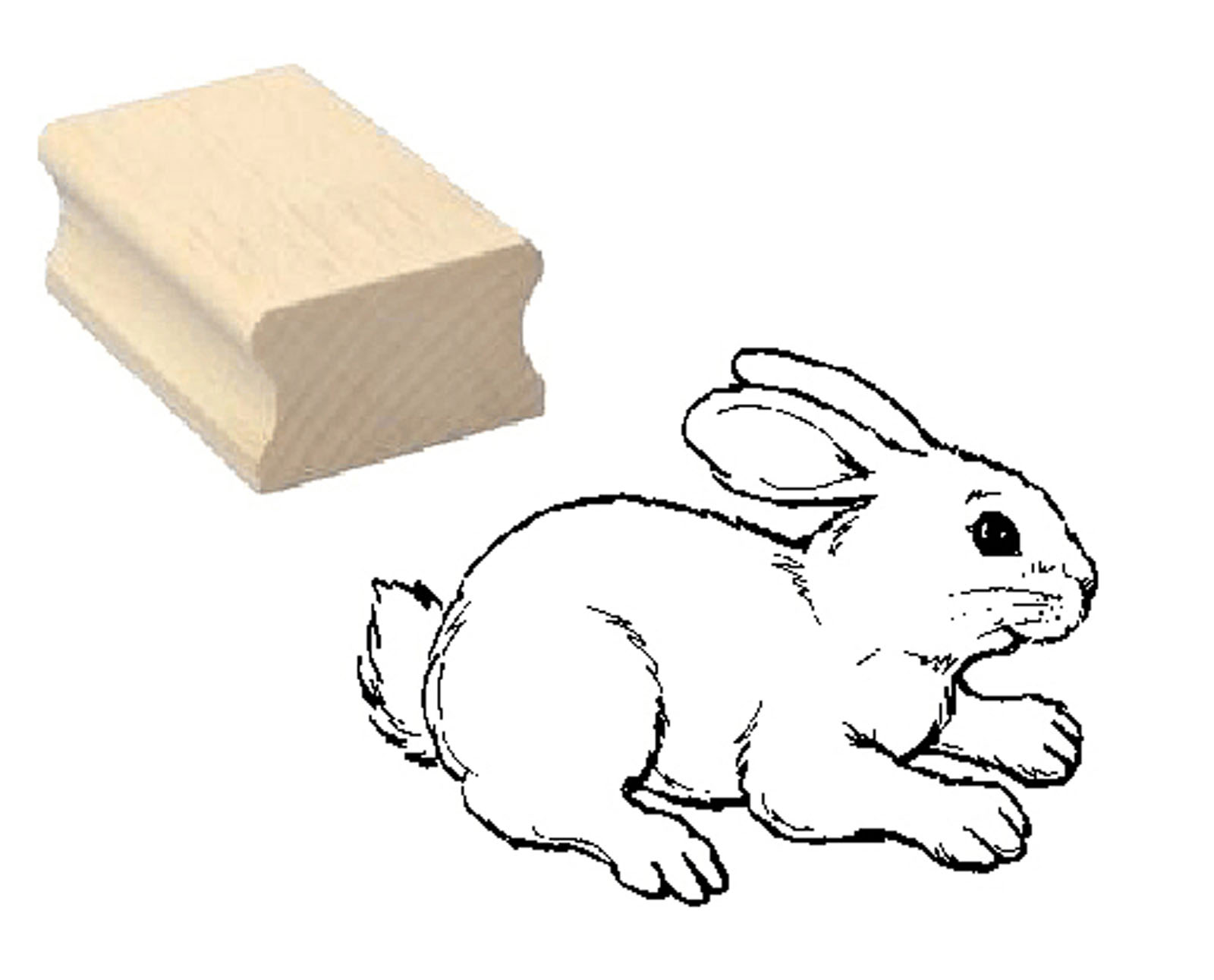 Motivstempel « Hase 02 »