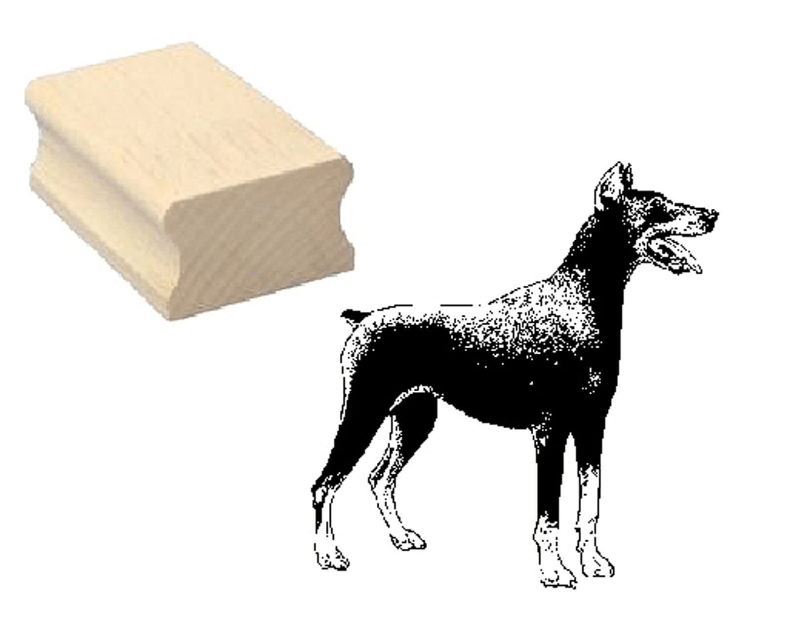 Motivstempel « DOBERMANN » Hund