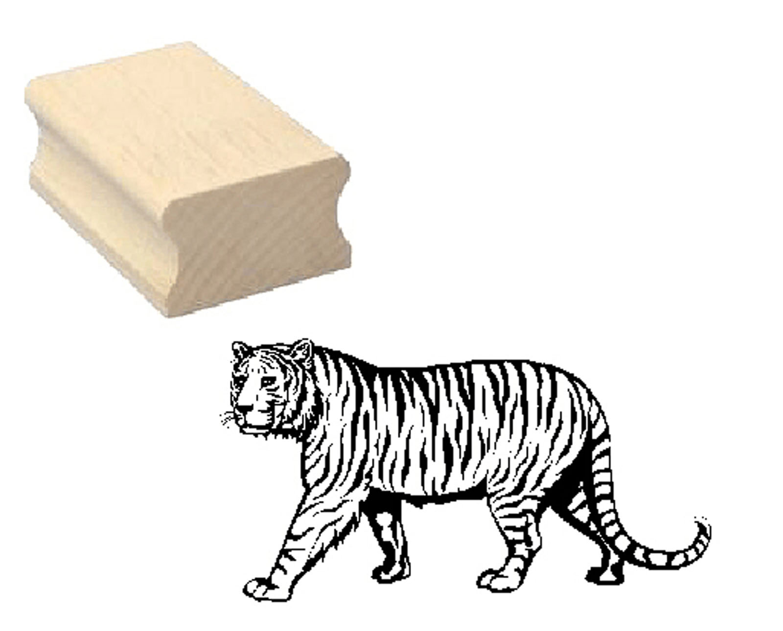 Motivstempel « TIGER 02 »