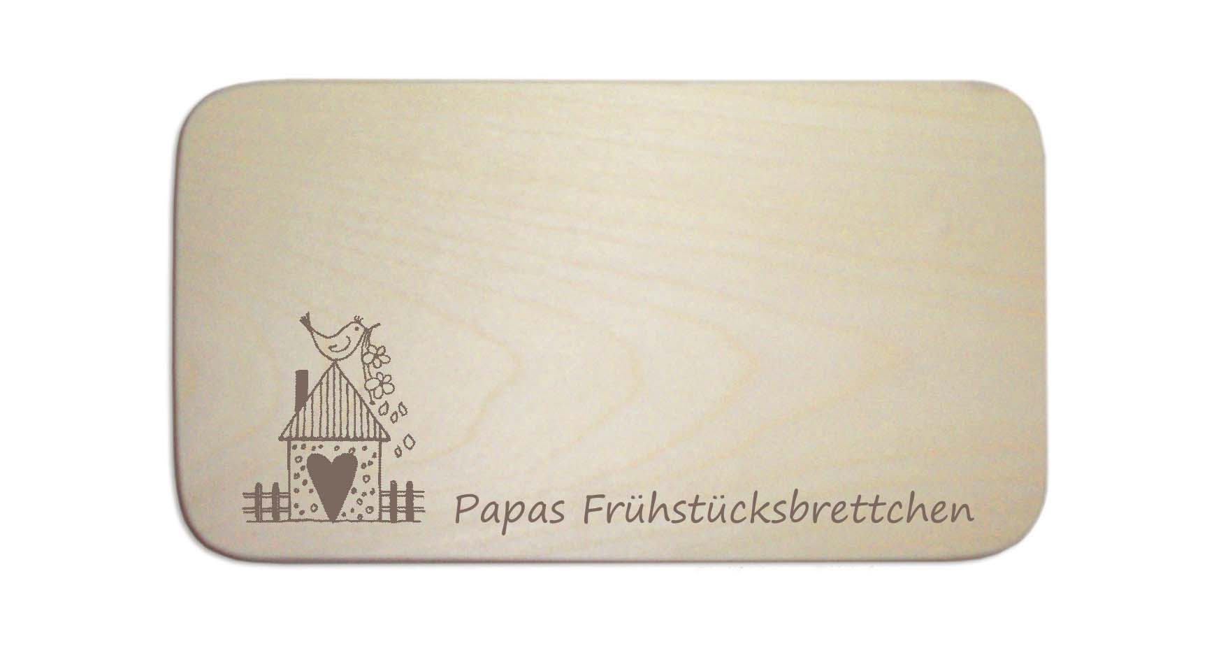 Frühstücksbrettchen « Papa »