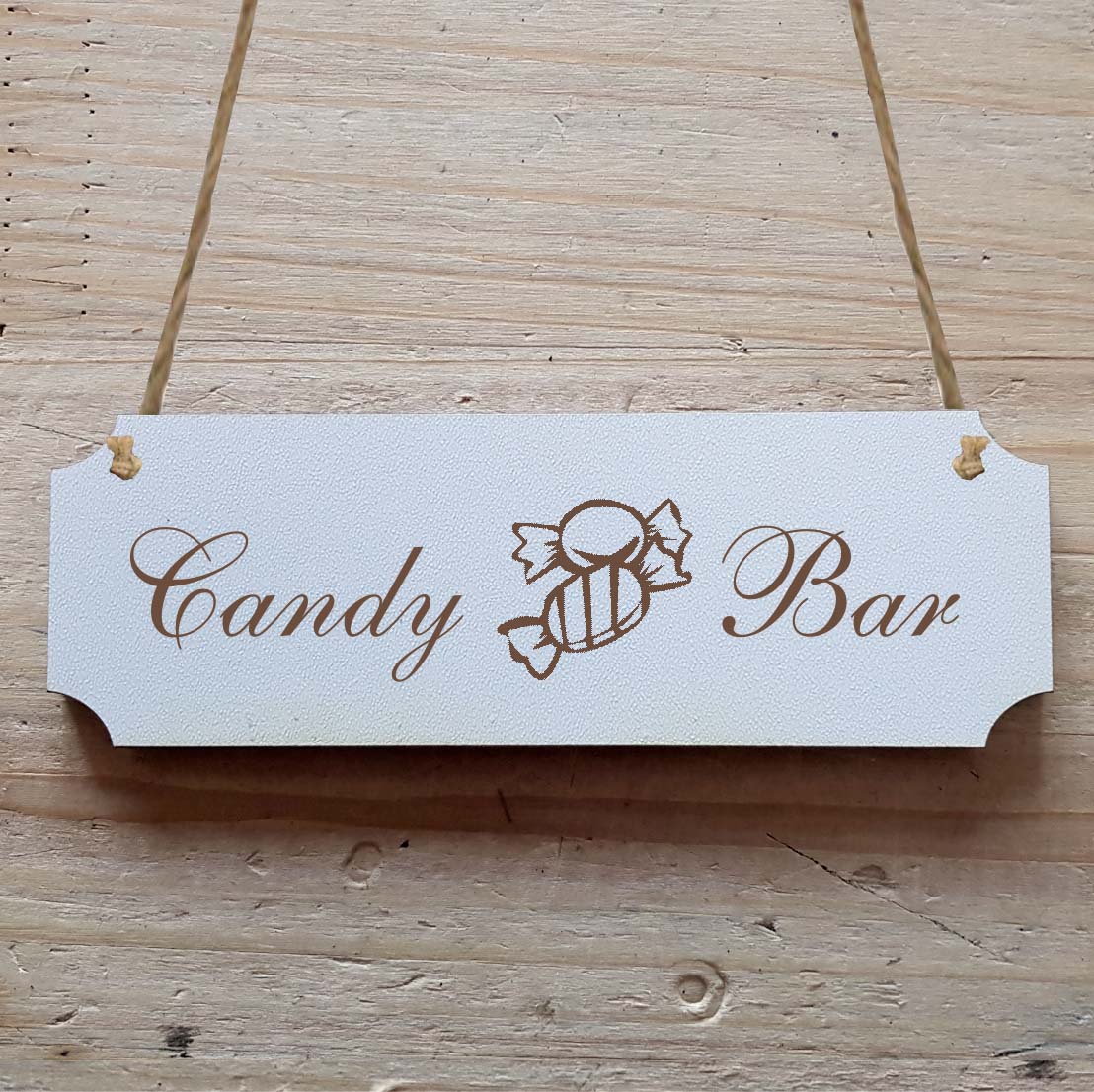 Dekoschild « Candy Bar »