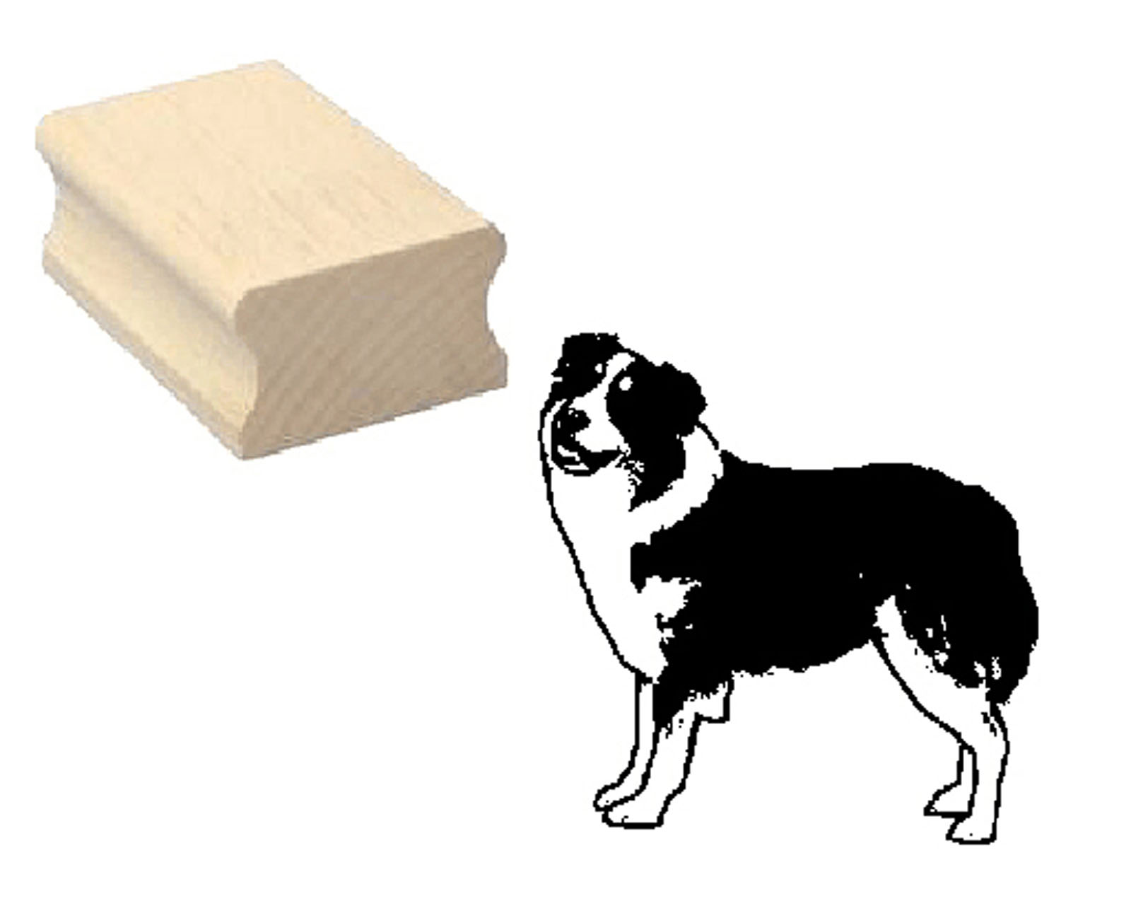 Motivstempel « AUSTRALIAN SHEPHERD » Hund