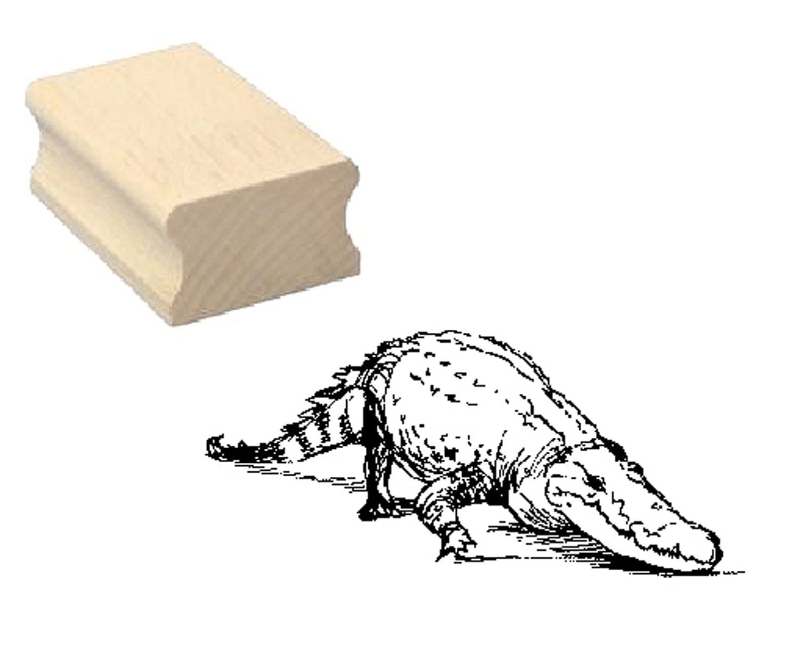 Motivstempel « ALLIGATOR 01 »