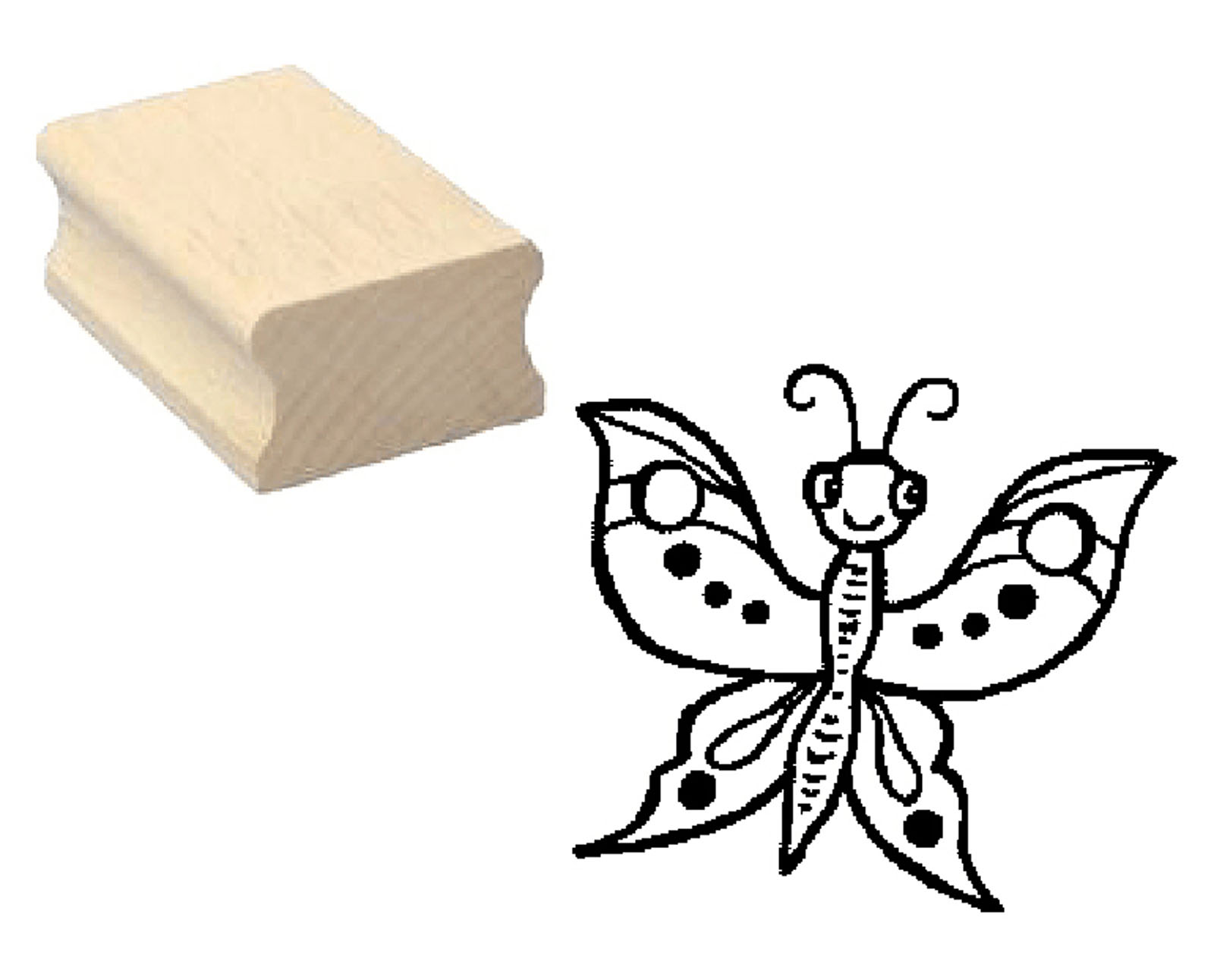 Motivstempel « Happy Schmetterling »