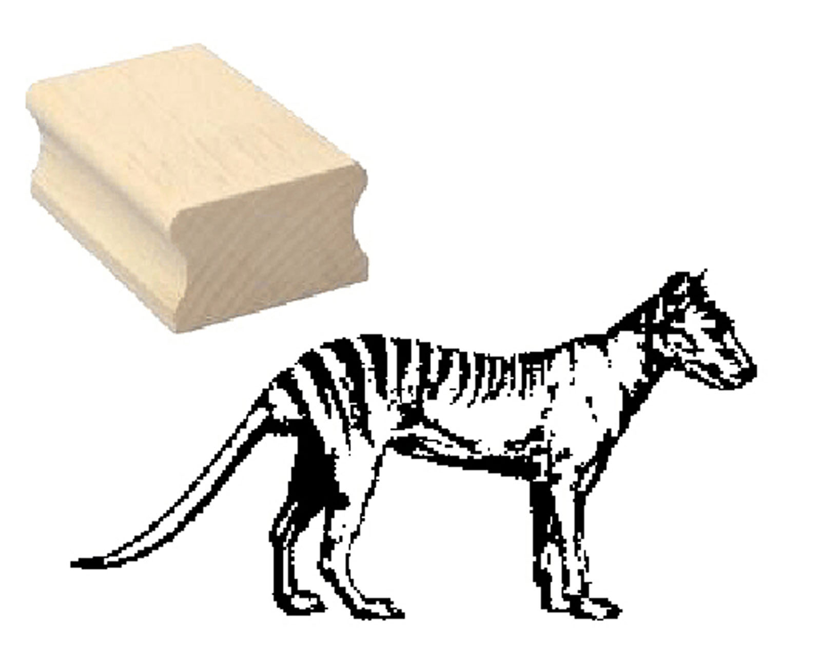 Motivstempel « TASMANISCHER TIGER »