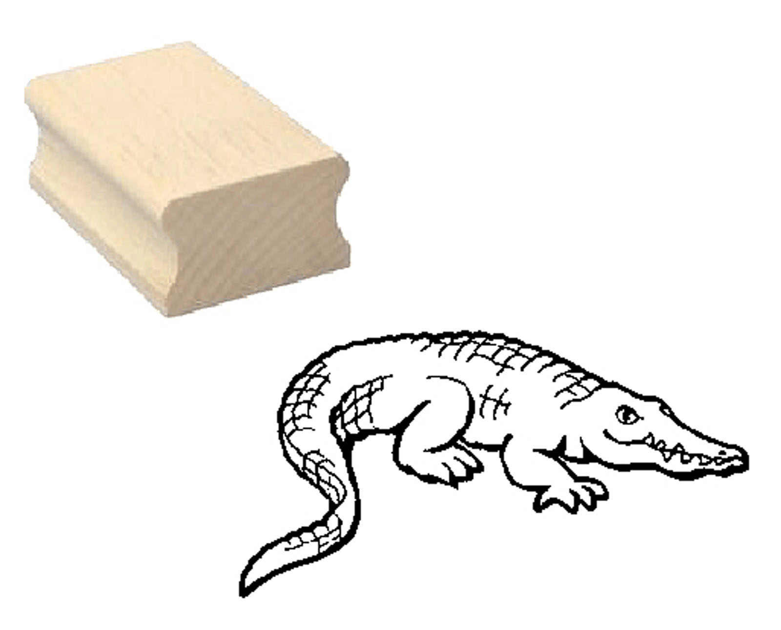 Motivstempel « ALLIGATOR 03 »