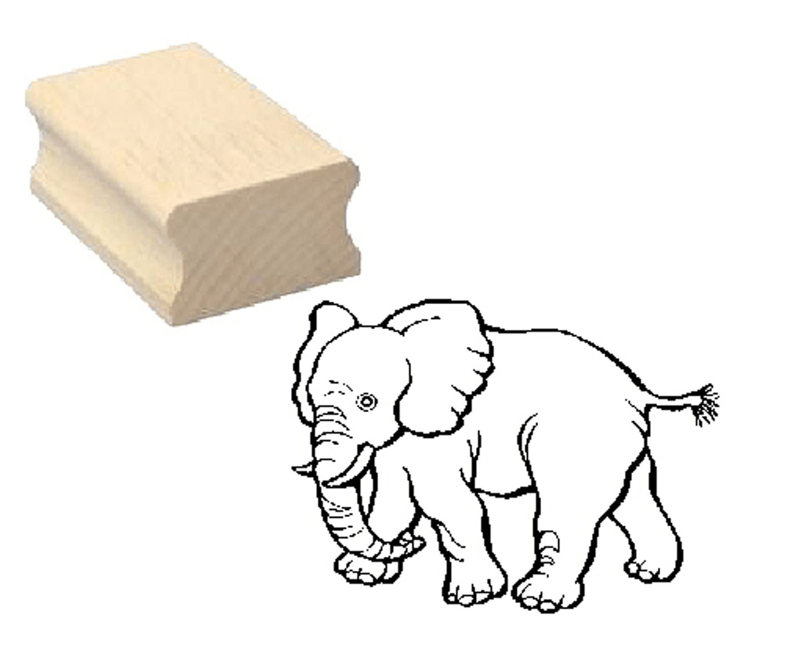 Motivstempel « BABY ELEFANT »