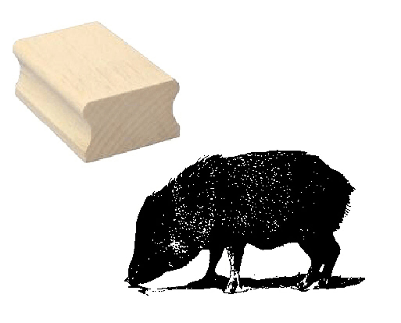 Motivstempel « STACHELSCHWEIN »