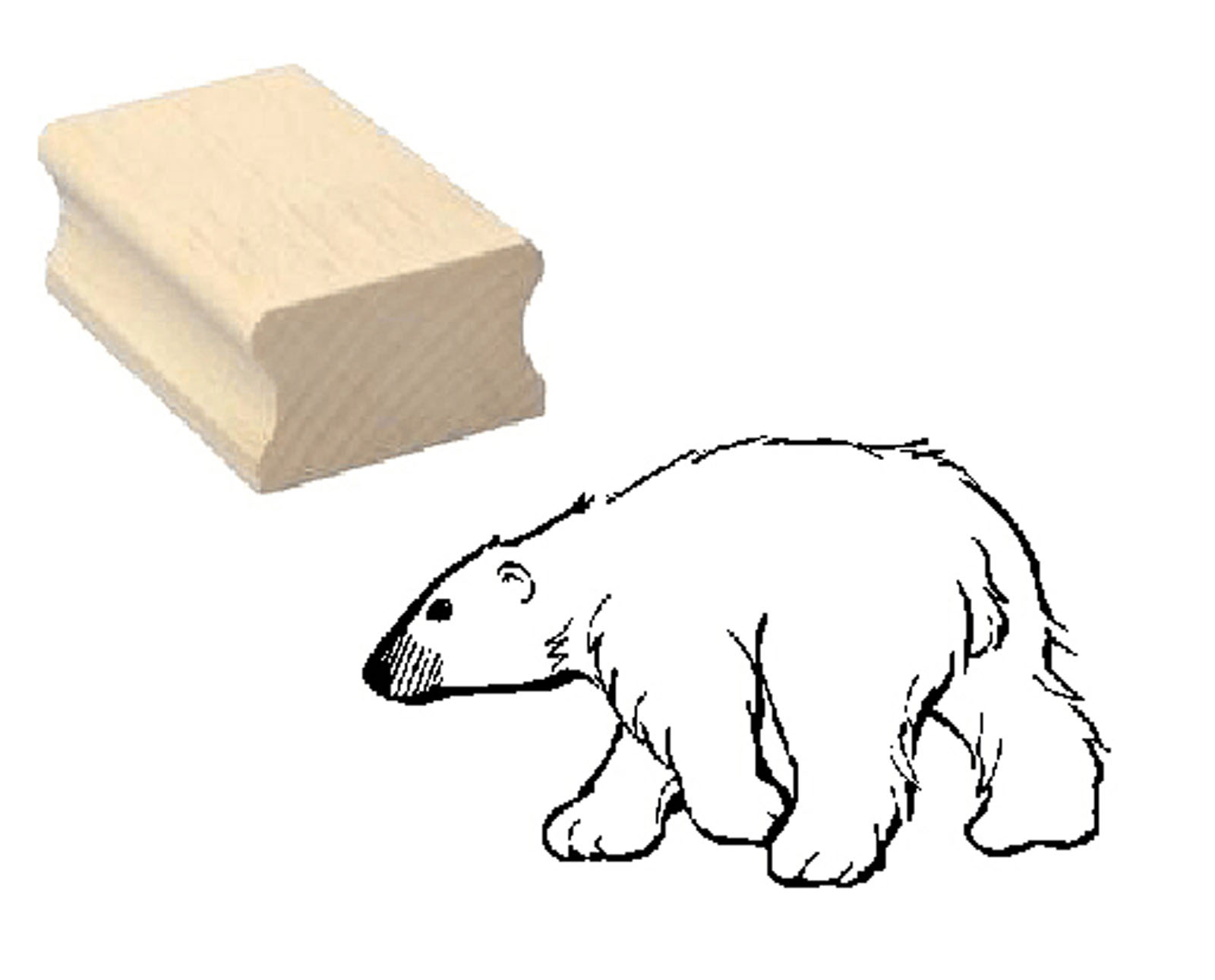 Motivstempel « EISBÄR 01 »