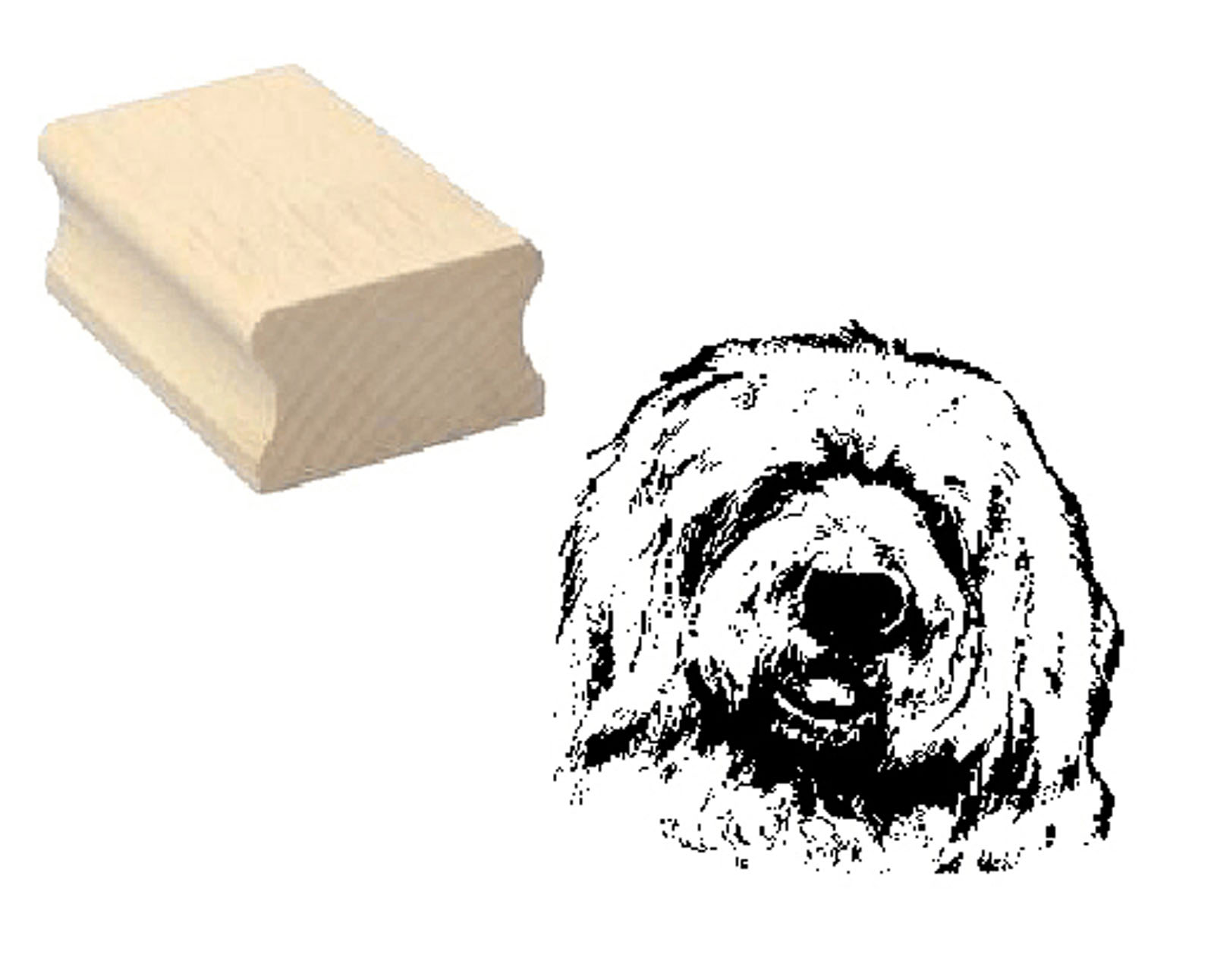 Motivstempel « BOBTAIL » Hund