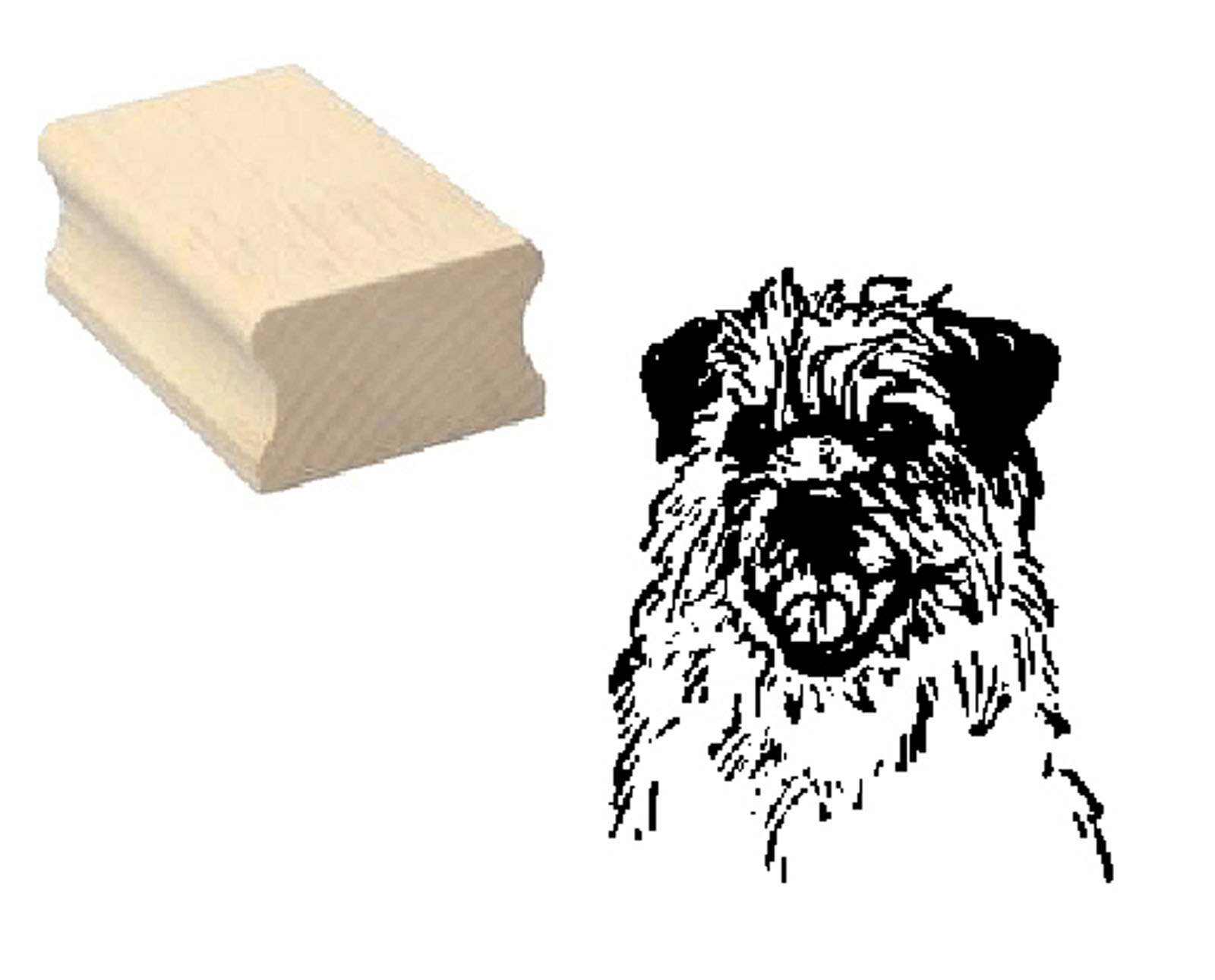 Motivstempel « BORDER TERRIER » Hund