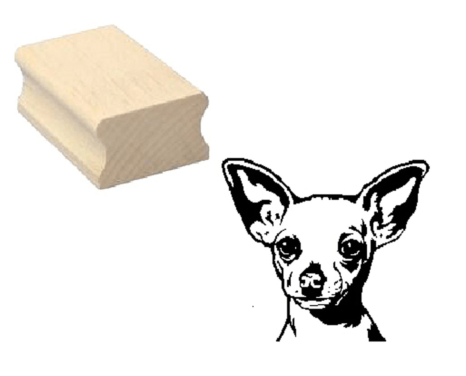 Motivstempel « CHIHUAHUA 02 » Hund