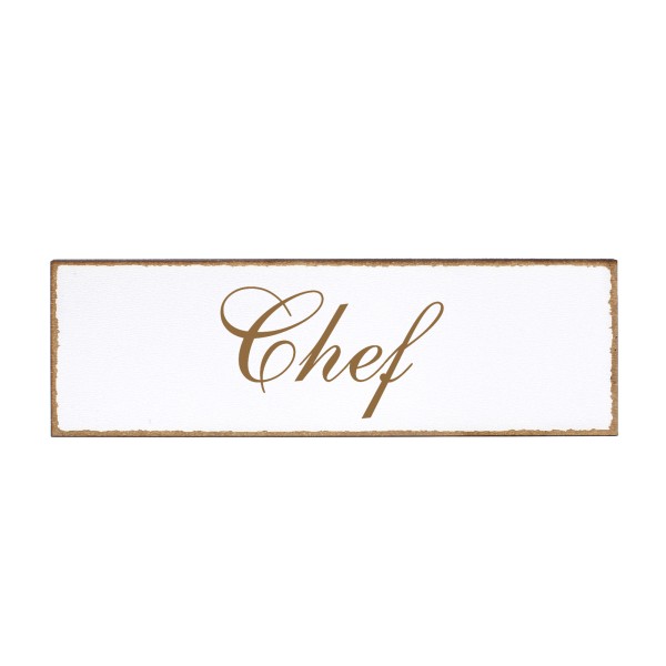 Deko Türschild - Chef - Schild 150x50cm - Schilder Türschilder