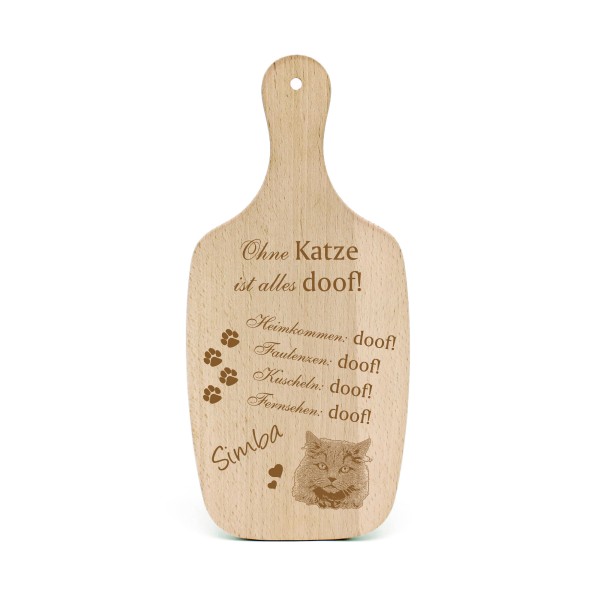 Katzendeko Schild Geschenk Britisch Langhaar Katze -... Alles Doof- Deko Katzenliebhaber