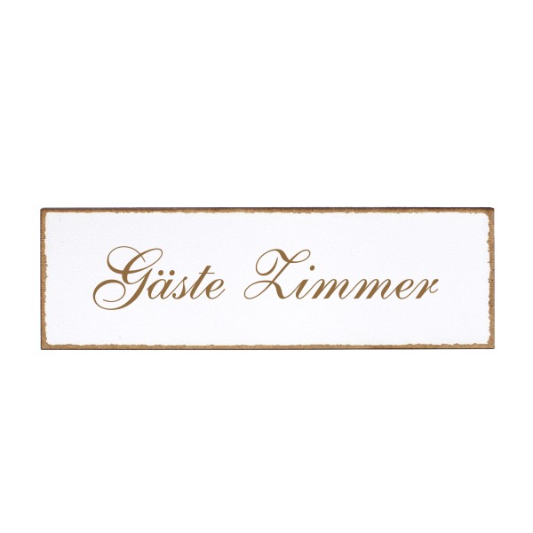 Deko Türschild - Gäste Zimmer - Schild 150x50cm - Schilder Türschilder