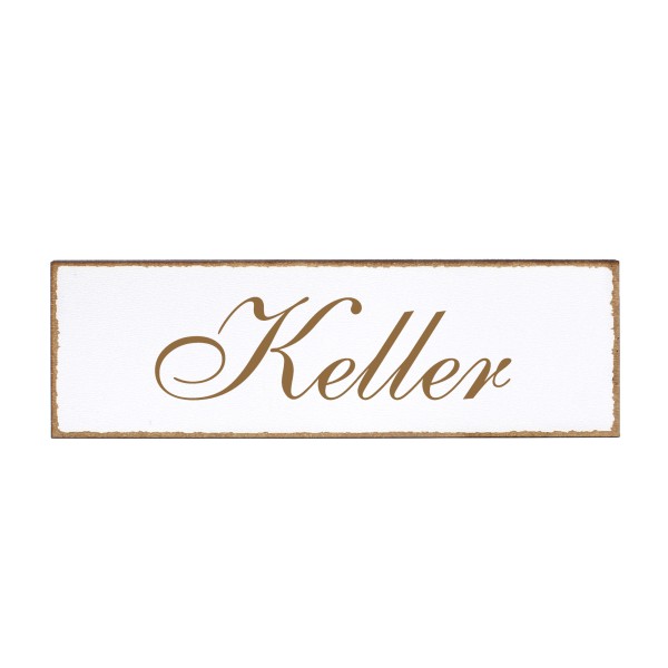 Deko Türschild - Keller - Schild 150x50cm - Schilder Türschilder