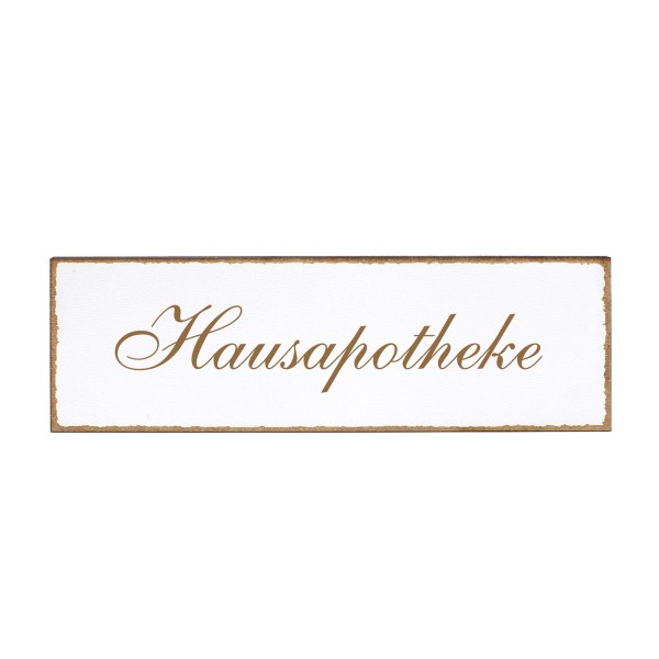 Deko Türschild - Hausapotheke - Schild 150x50cm - Schilder Türschilder