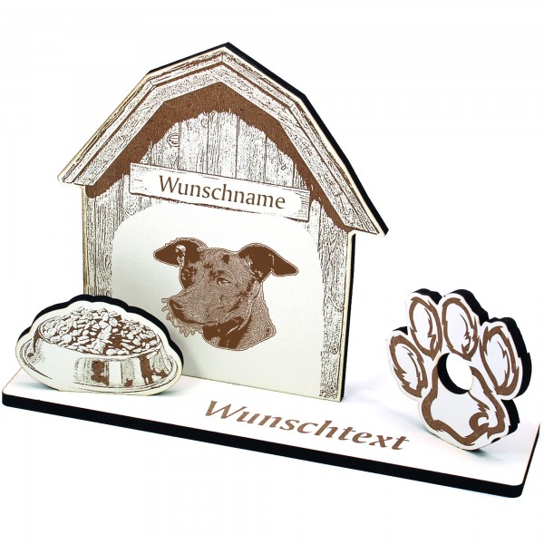 Geldgeschenk Hund Italienisches Windspiel - personalisiert 20x14cm