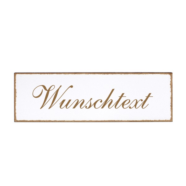 Deko Türschild - Wunschtext - Schild 150x50cm - Schilder Türschilder