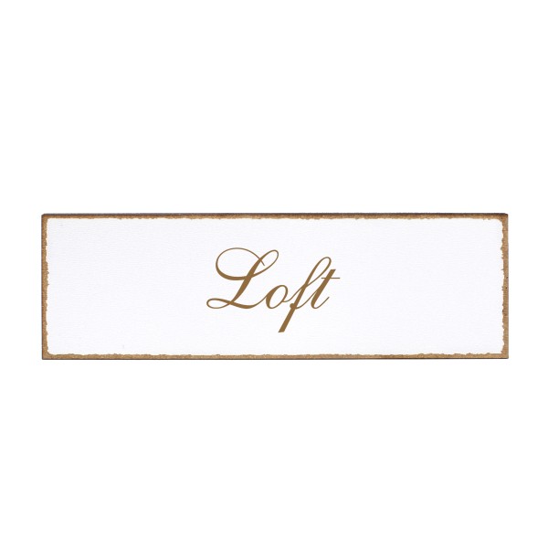 Deko Türschild - Loft - Schild 150x50cm - Schilder Türschilder